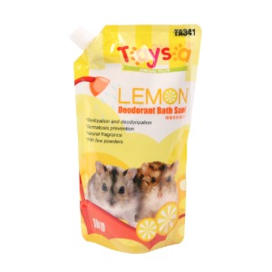 TAYSA 햄스터모래 1KG 레몬향(16개 1박스)